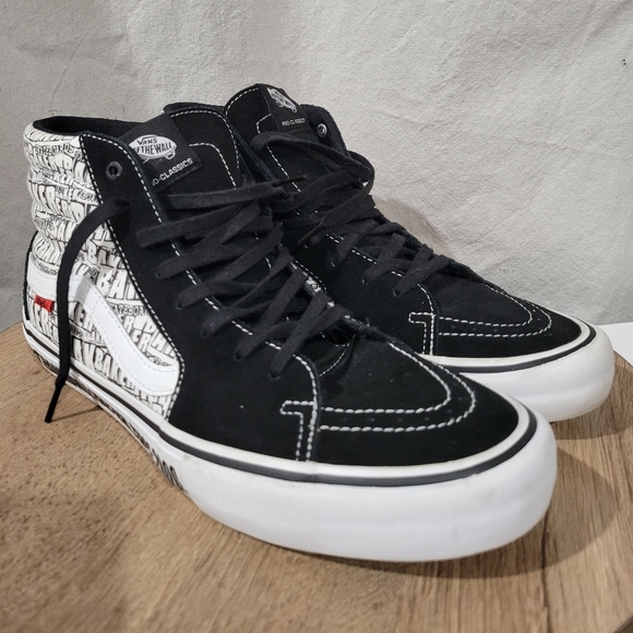 Vans Sk8-hi X Baker Skateboards Size 13 - Picture 2 of 12